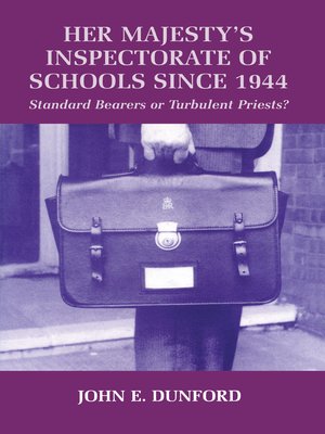 cover image of Her Majesty's Inspectorate of Schools Since 1944